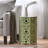 Side Table With Sunburst Cut Out Design-457515369