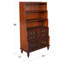 Bibliothèque standard en bois massif h 58 po x l 33 po Wynnewood