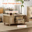 Table basse à 4 pieds avec rangement Scarlett-440090601
