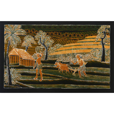Suspension murale en coton pour l’agriculteur
