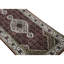 Hand-Knotted High-Quality Red and Cream Runner