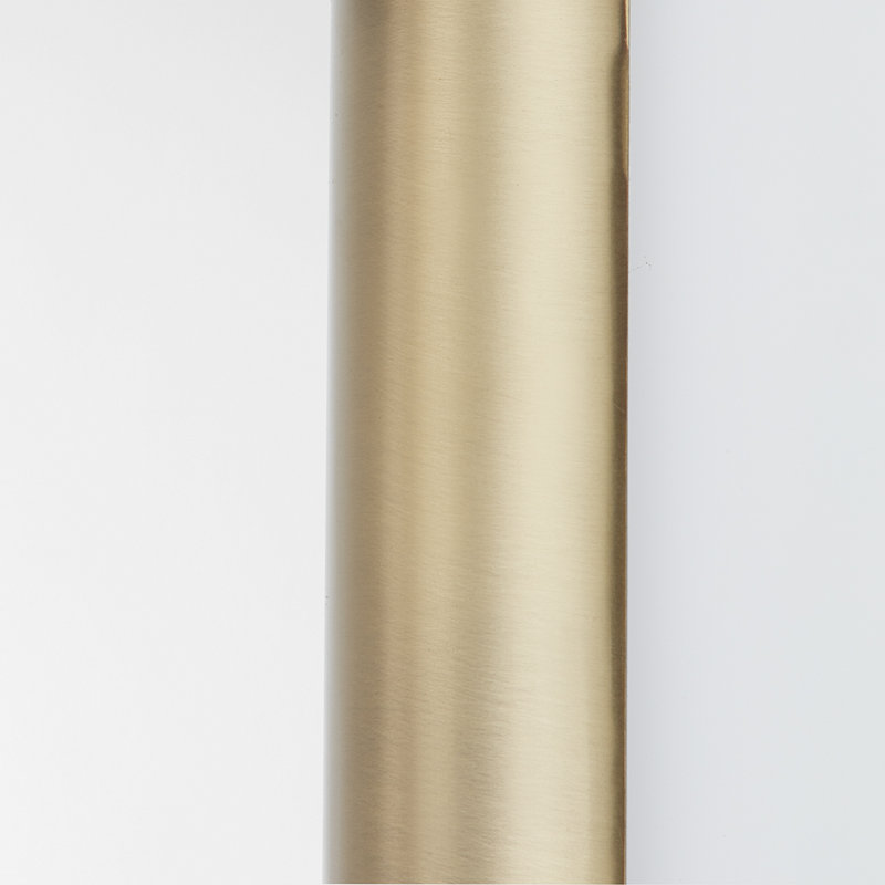 1 - Light Armed Sconce, Patina Brass