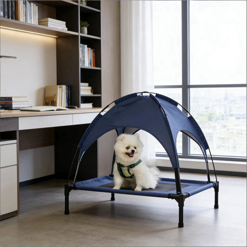 Lit pour animal de compagnie, lit pour chien portatif surélevé