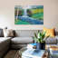 «Snowdrop Falls» par Jo Grundy - reproduction d'art sur toile tendue-21485998