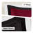 Reversible Full/queen Bedding Sets, Hypoallergenic Microfiber With Diamond Quilting, Red & Black