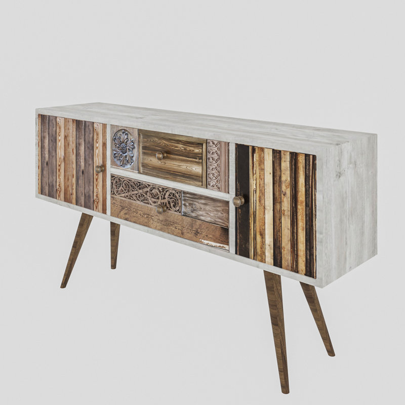 Eldora Unfinished TV Stand for TVs up to 78"