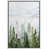 Toile avec cadre blanc