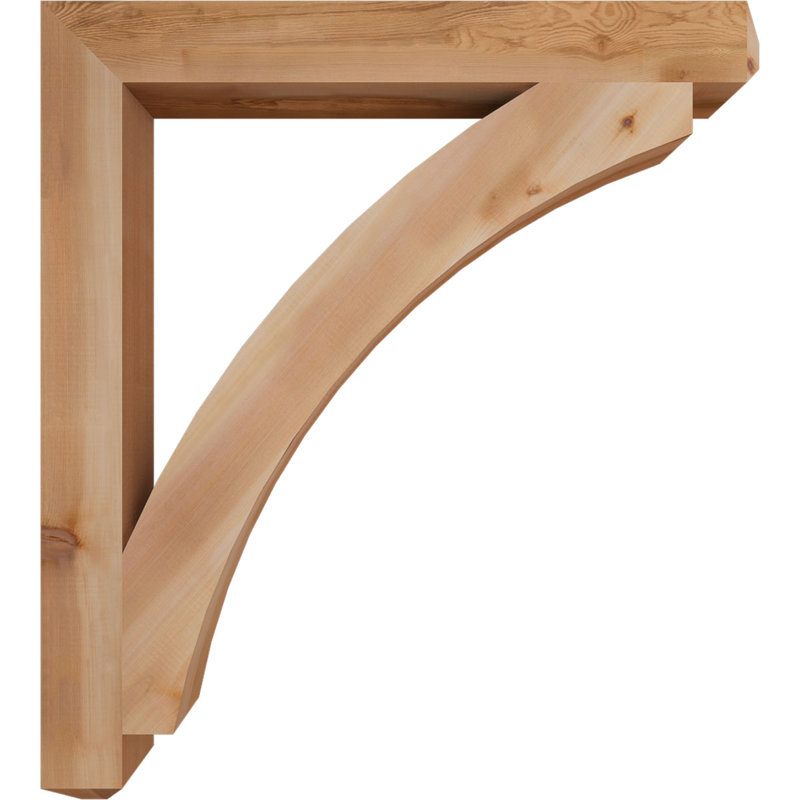 Support pour artisan Thorton, Cèdre rouge de l'Ouest (lisse), H 40 po x l 4 po x P 36 po