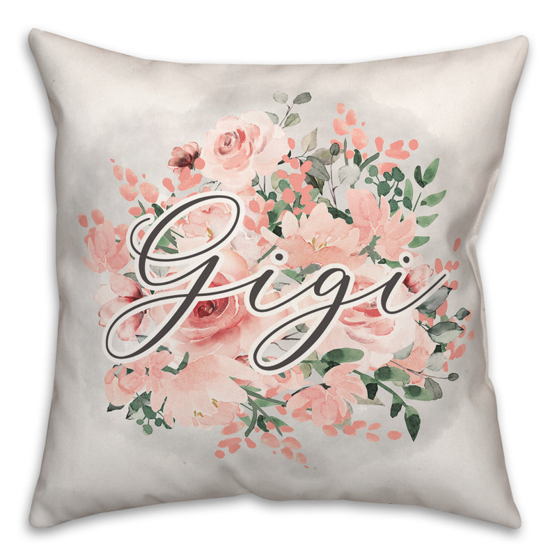 Gigi Square Pillow Cover & Insert