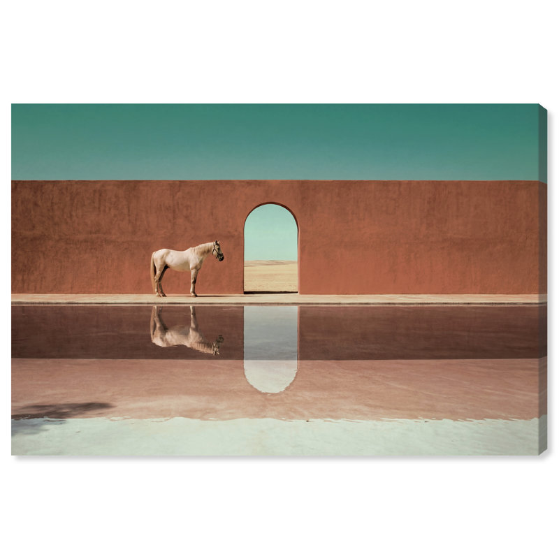 Western Reflections Print by Oliver Gal, 30"H x 20"W, Gallery Wrapped