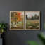 «Vintage Landscape XLVII», impression giclée sur cadre - ensemble de 2-856912483-856912484