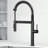Edison Pro 20" H 1-handle Pull-Down 3-Function Sprayer Kitchen Faucet-93689080