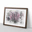 Forest in Pink - Picture Frame Painting Print-56734191-56734192