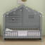 Lit maison avec tablettes-1182987318