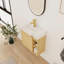 Meuble-lavabo simple 24 po avec comptoir en céramique 24 po-2026088706-2026088707