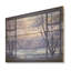 «Purple River Winter Windows IV - Winter Landscape on Wood Print»-594476787