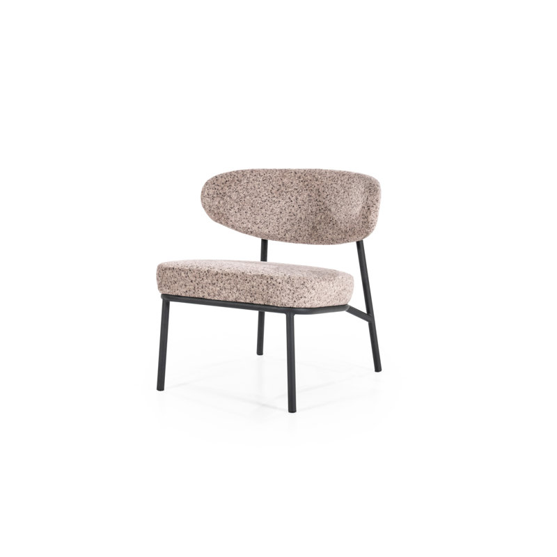 Fauteuil d'appoint Jari, Taupe