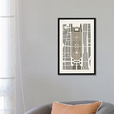 «Palais Des Tuileries, Paris I» par Vision Studio - impression sur toile tendue