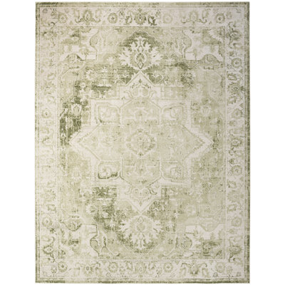 Tapis ivoire lavable à la machine Haydel