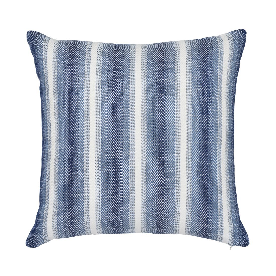 Extra Long Striped Rustic Linen Cushion with feather insert