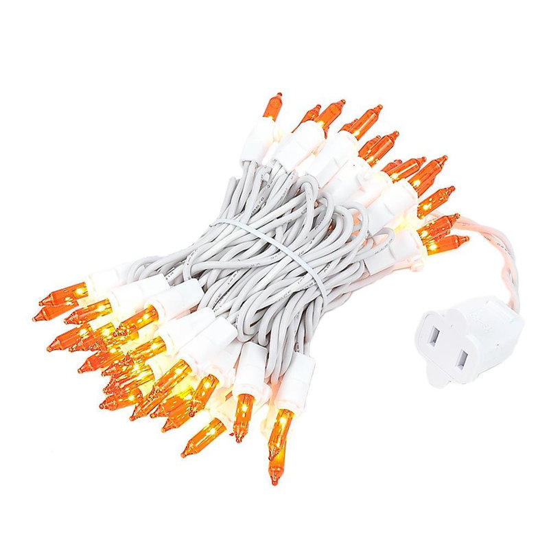 Mini-chaîne pour l’extérieur 11'50 ampoules Pirtle, ambre, blanc