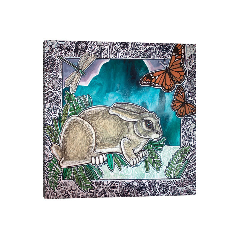 Tattletale I by Lynnette Shelley - Gallery-Wrapped Canvas Giclée on Canvas, 45.72 cm H x 45.72 cm W, Wrapped Canvas