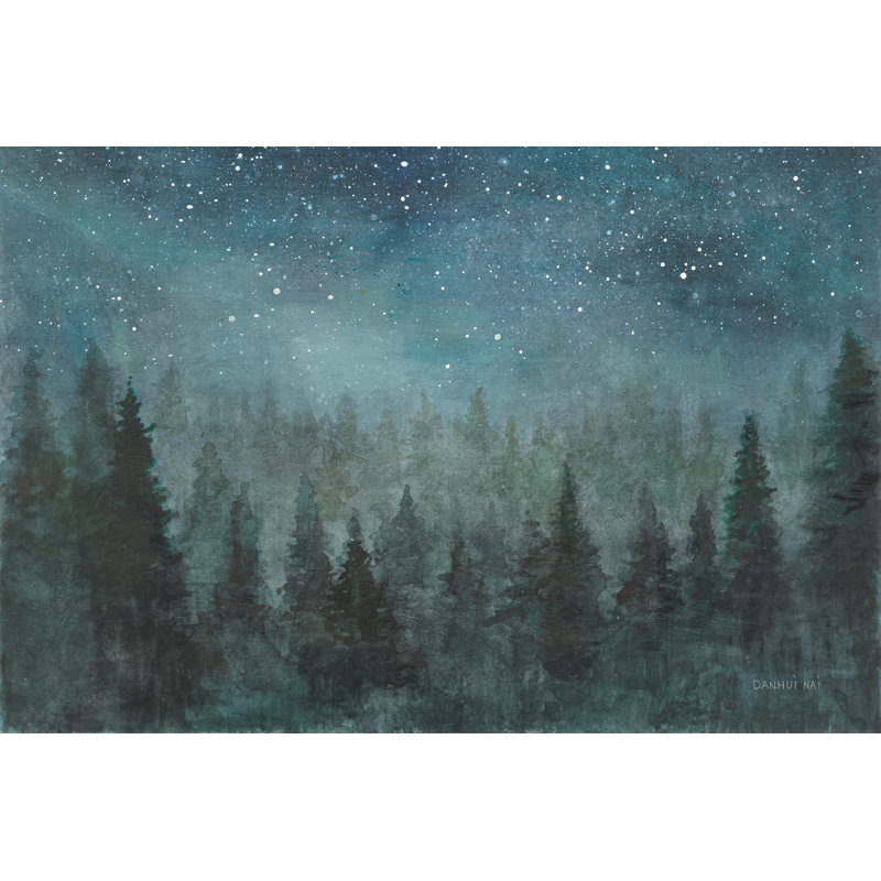 «Clearest Night» par Danhui Nai - impression, H 32 po x l 48 po, Toile tendue