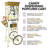 Nostalgia Popcorn Maker Professional Cart, Kettle Makes Up to 32 Cups With Candy Dispenser-81714375
