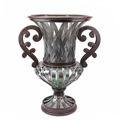 Victorian Handmade Metal Table Vase