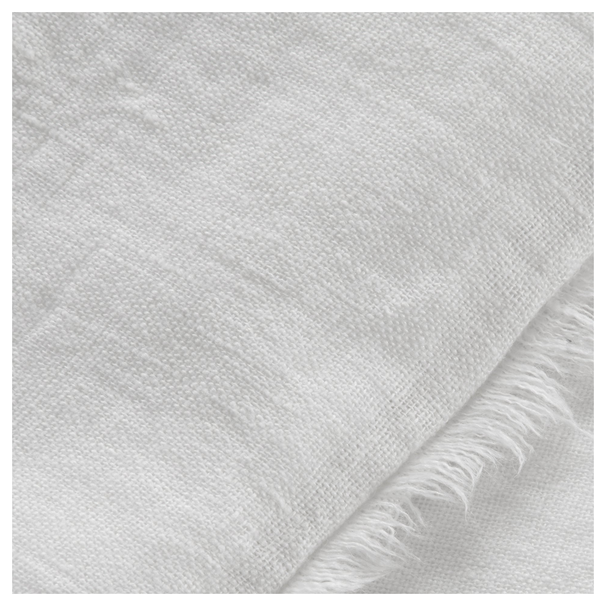 Hunter 100% Linen Duvet Cover, Queen Duvet Cover, White