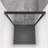 44 - 48" Wide Aluminum Frame Double Sliding Shower Enclosure With Chamfered 8Mm Tempered Glass, Corrosion Handle, Handle For Towel And Sliding, Reversible Installation In Bathroom Chamfer Edged Black