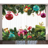 Semi-Sheer Rod Pocket Curtain Panels