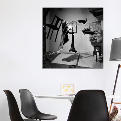 Dali Atomicus, photo 1 Piece Wrapped Canvas Wall Art
