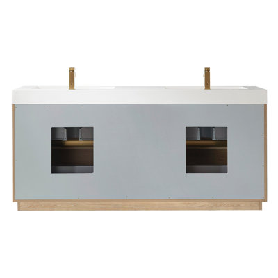 Beira 71.7'' Double Bathroom Vanity