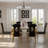 Black And Gold Dining Chairs With Open Back-1313486834-1313486835