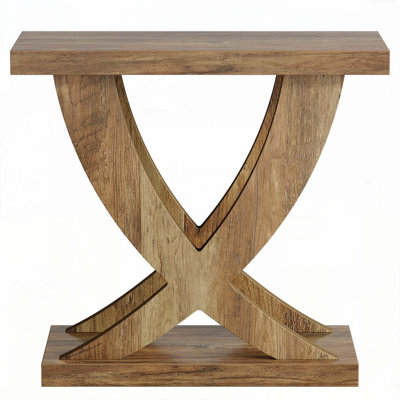 23.6” Farmhouse Wood Side Table