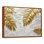 «Clota Golden Cream Plams Reunion II - palmiers et palmiers», art mural sur toile
