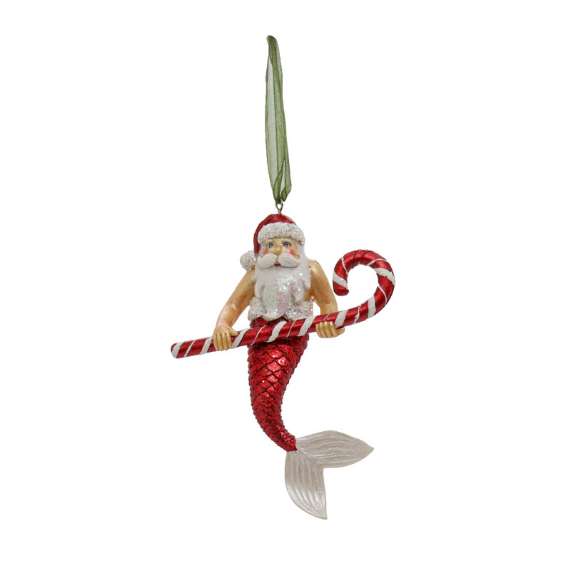 Ensemble de 4 figurines suspendues Père Noël