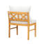 Ensemble de 2 chaises de ferme moderne