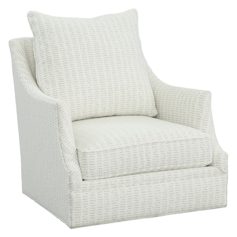 Chaise pivotante Charlton, Fauteuil oscillant pivotant, 9930 Driftwood