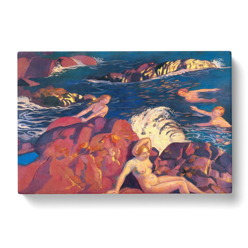 Wave by Maurice Denis - Wrapped Canvas, 40cm H x 60cm W x 3cm D