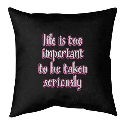 Coussin Life & Levity