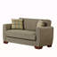 Causeuse convertible rembourrée Collection avec rangement, brun - confortable et polyvalente pour tout espace de vie-1976996987-1976996990