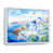 Cadre flottant blanc