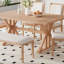 Ensemble de table de salle à manger 6 pièces Farmhouse Classical-1486089313