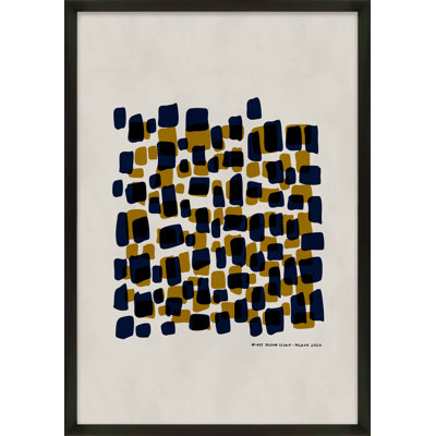 Mosaic of Movements II by Romina Gadler - Framed Wall Art