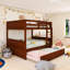 Lit superposé double avec lit gigogne simple-883711328