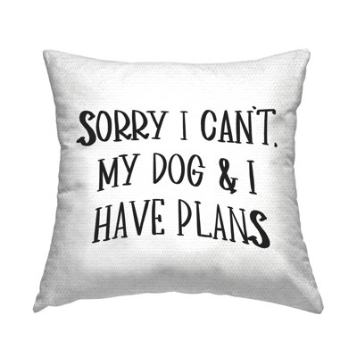 Conception de coussins d'extérieur «plans with dog» par SD Graphics Studio