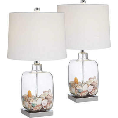Ensemble de 2 lampes haut de gamme Coastal Accent