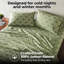 Ensemble de draps 100% flanelle Nile Mills Trellis-122114384-122114380
